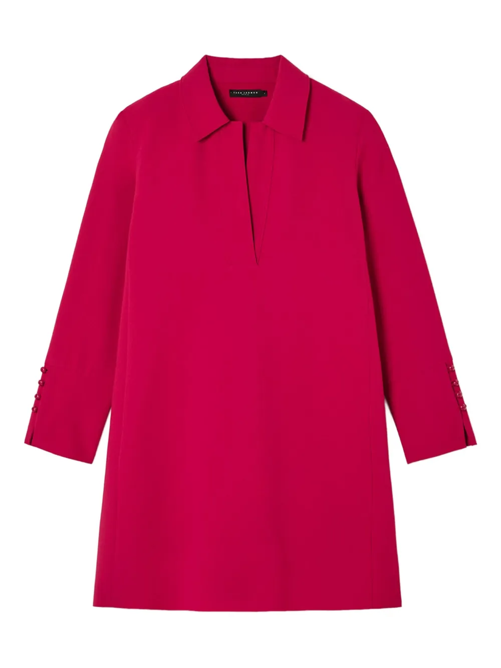 Tara Jarmon long sleeve mini dress | Pink | Image 1