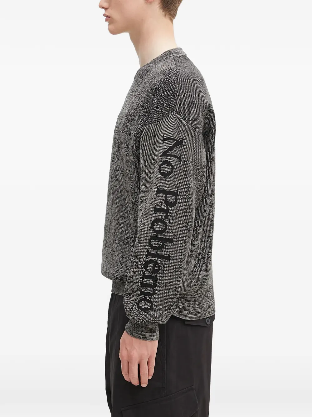  Aries Logo-embellishment Sweatshirt - Grey 