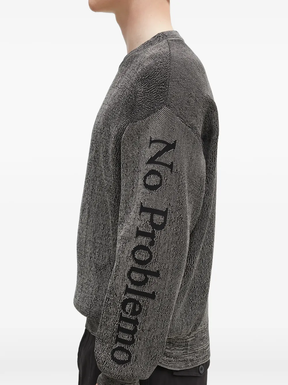 logo-embellishment sweatshirt