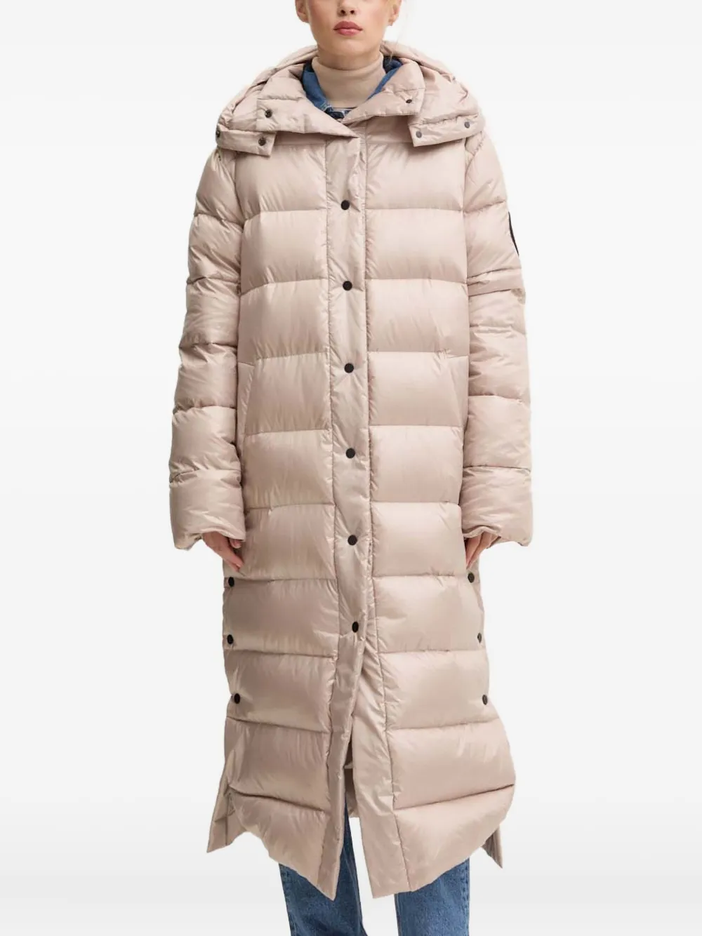 MMC STUDIO hooded padded coat | Neutrals | Image 1