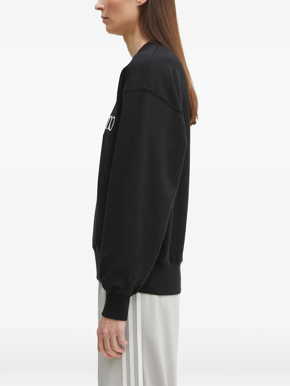  Aries Logo-print Sweatshirt - Black 
