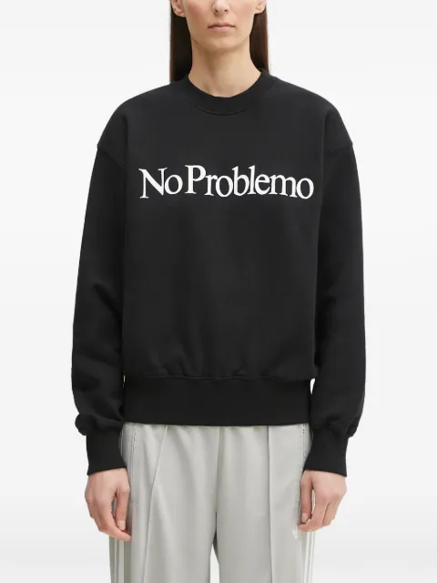 Aries logo-print sweatshirt