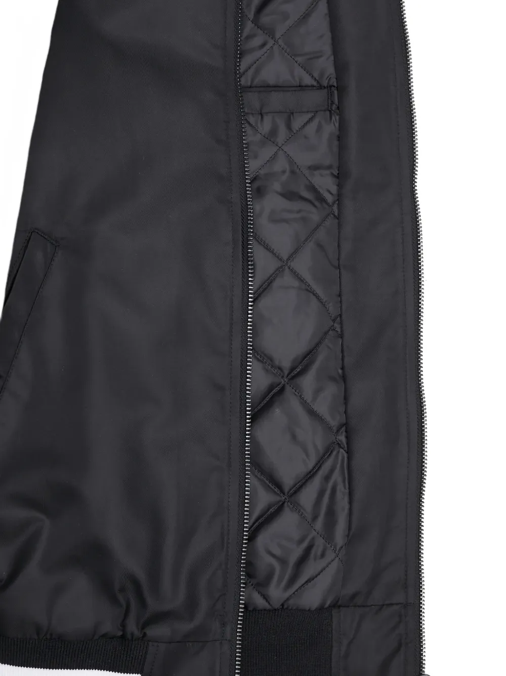 Aries Bomberjack met logodetail Zwart