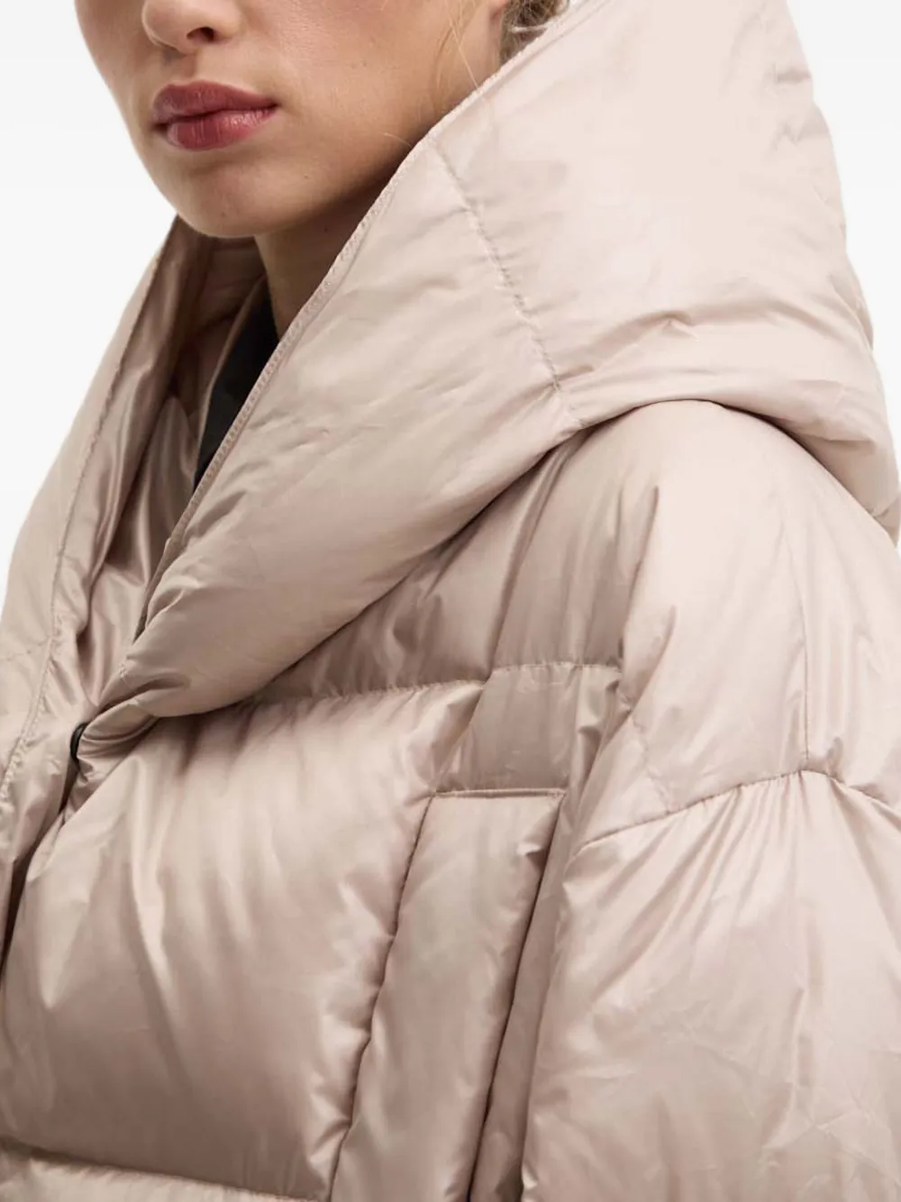 Mmc Studio Kama Hooded Jacket In Neutral
