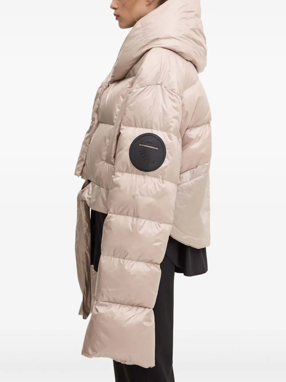 Mmc Studio Kama Hooded Jacket In Neutral