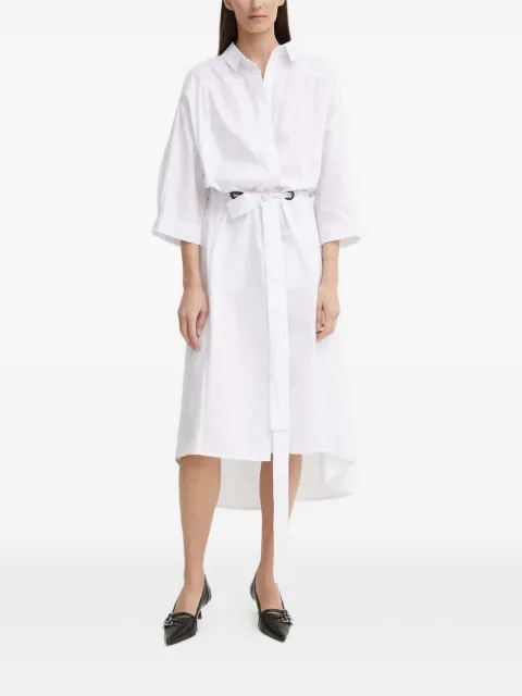 MMC STUDIO tie-waist shirt dress