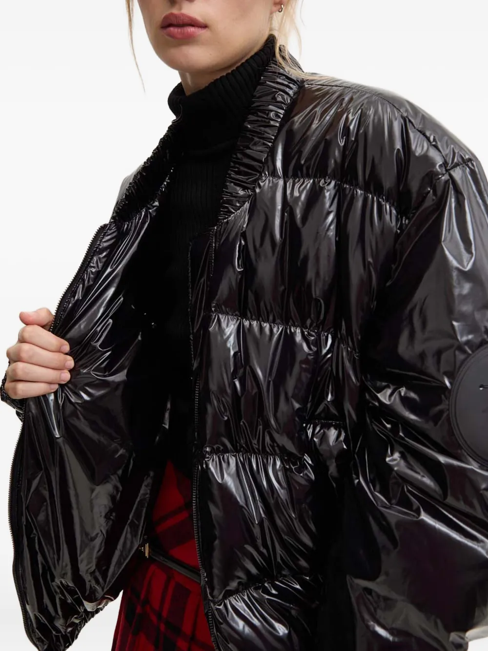 Mmc Studio Luka Quilted Jacket In Black