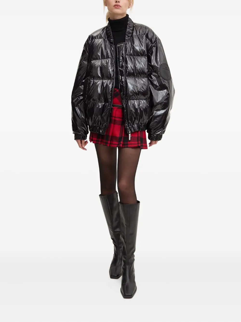 Mmc Studio Luka Quilted Jacket In Black