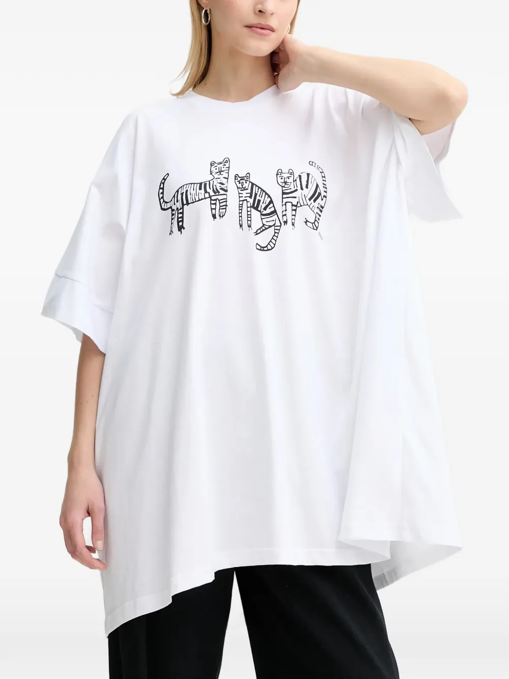 MMC STUDIO tiger-print T-shirt | Playeras y jerséis | Image 2