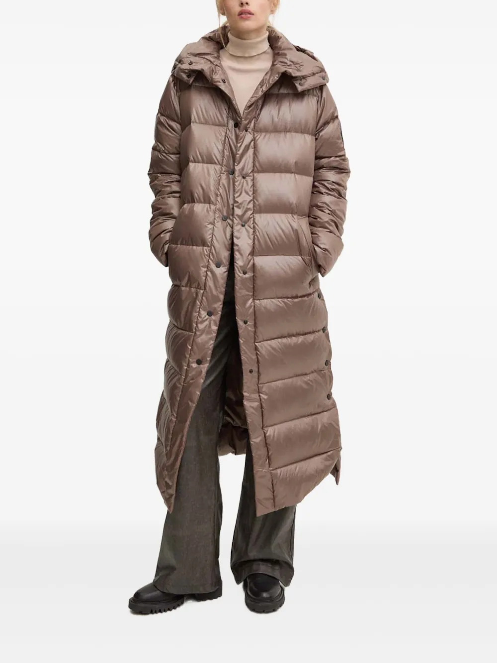 MMC STUDIO hooded quilting coat | Single Breasted Coats | Image 2