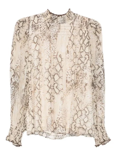 Ba&Sh Shamy high-neck blouse