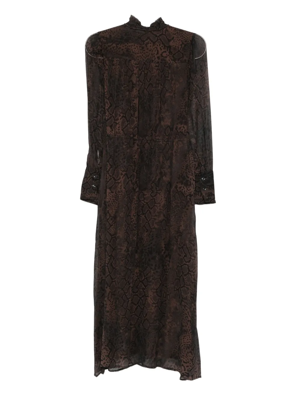 Ba&Sh Sahara midi dress - Bruin