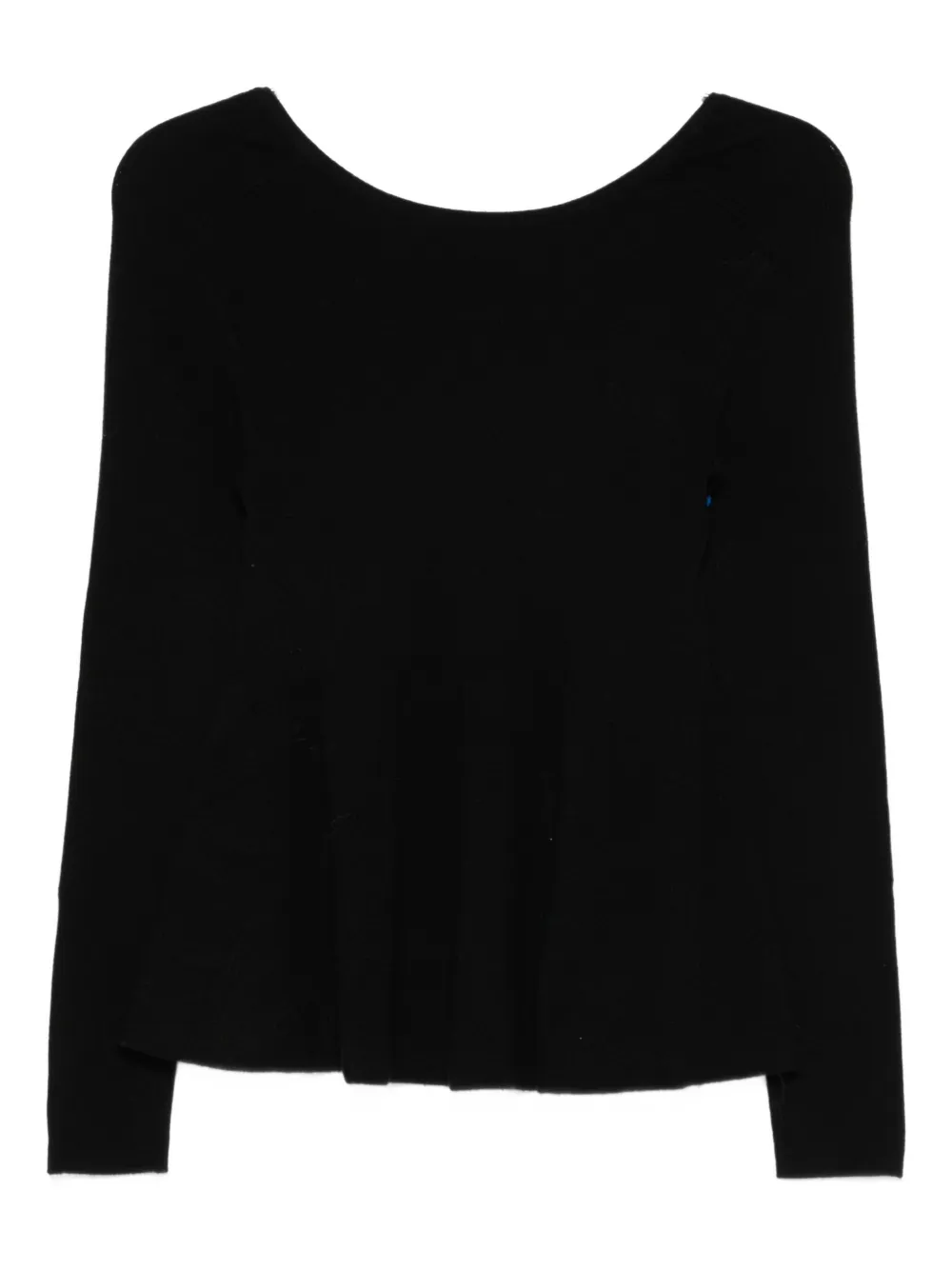 Ba&sh Scoop-neck Sweater In Black