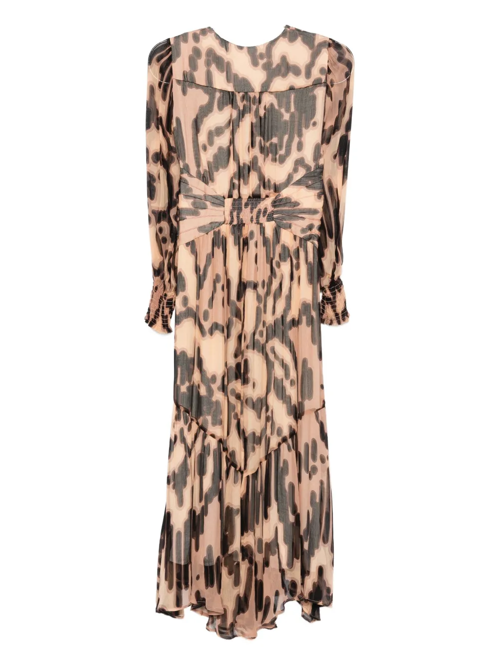 Ba&Sh Amor midi dress - Bruin
