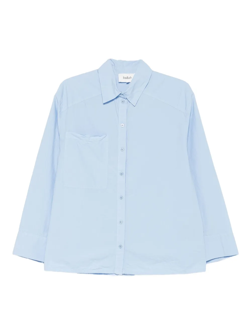 Ba&sh Fw25 Shirt In Blue