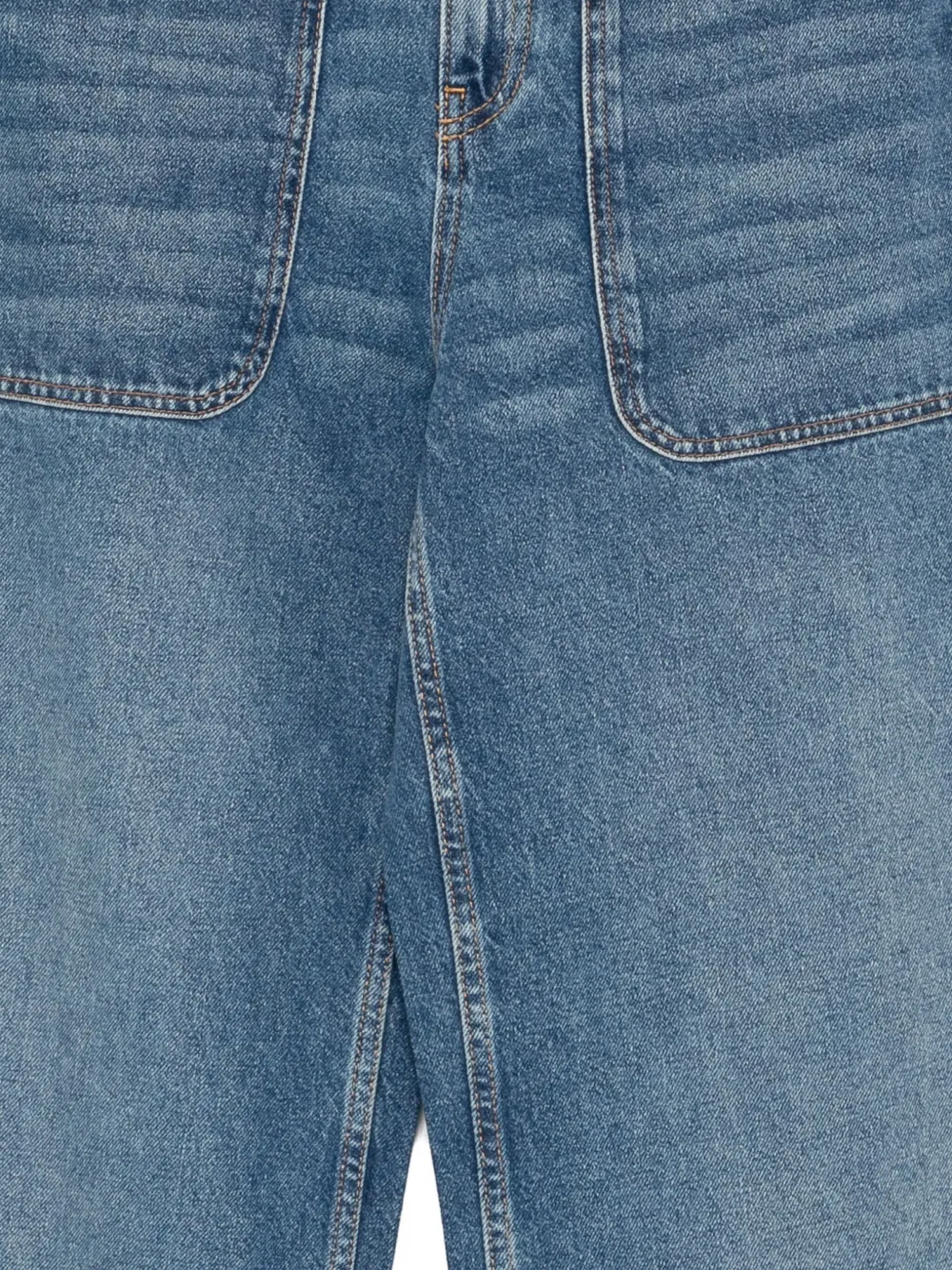 Ba&Sh Zoel jeans met opgestikte zak Blauw