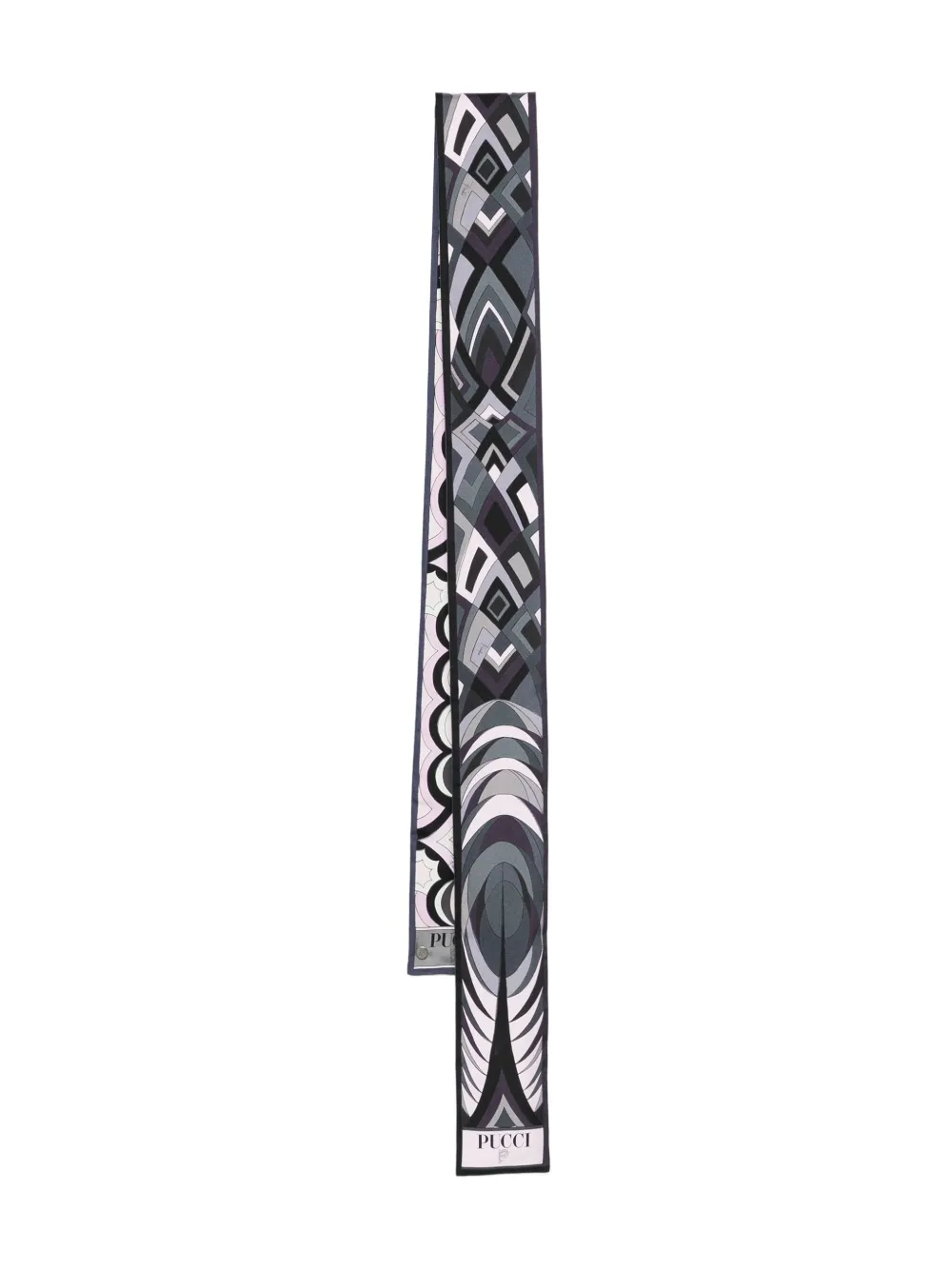 PUCCI printed scarf | Black | Image 1