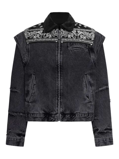 PDF bandana denim jacket