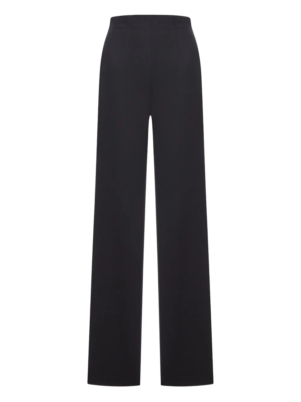 Max Mara Satira Side Band Trousers In Black