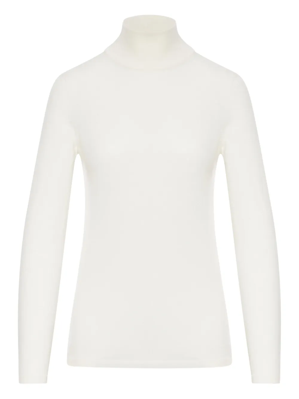 Max Mara タートルネック カシミアセーター - ホワイト Max Mara タートルネック カシミアセーター - ホワイト