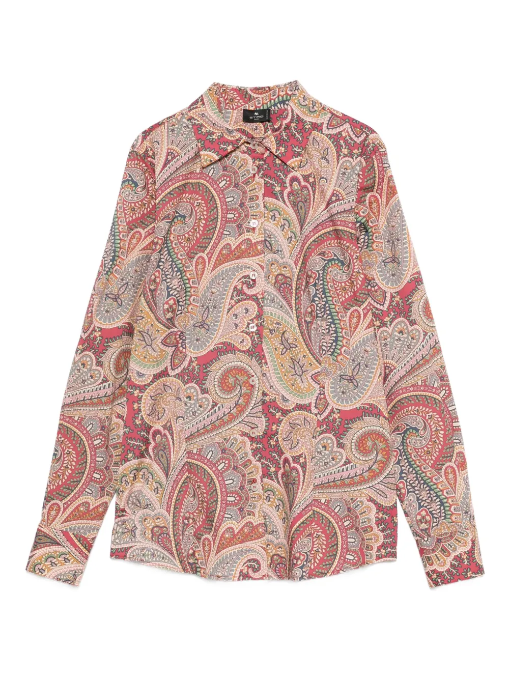 ETRO paisley-print long-sleeved shirt | Red | Image 1