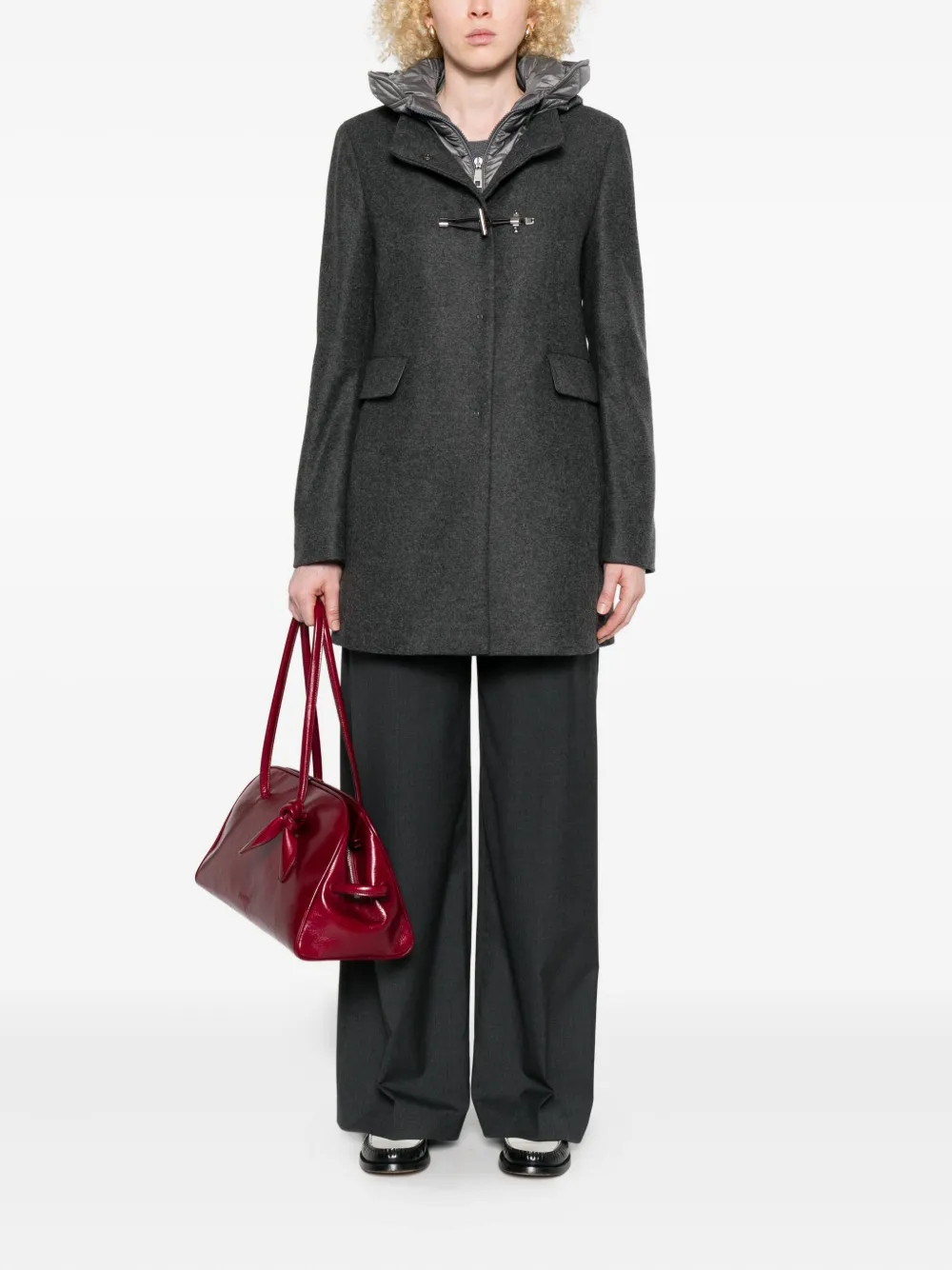 Fay hooded toggle coat | Single Breasted Coats | Image 2