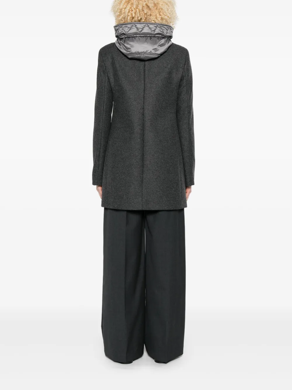 Fay Duffeljas met capuchon Grijs