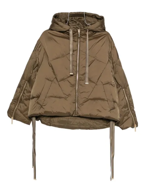 TWINSET hooded quilted puffer jacket