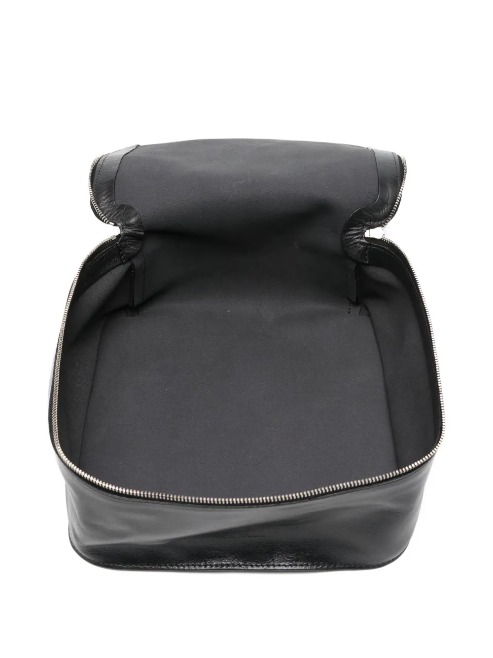 Rick Owens Zip-fastening Leather Wallet In Black