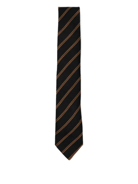 Zegna striped silk tie