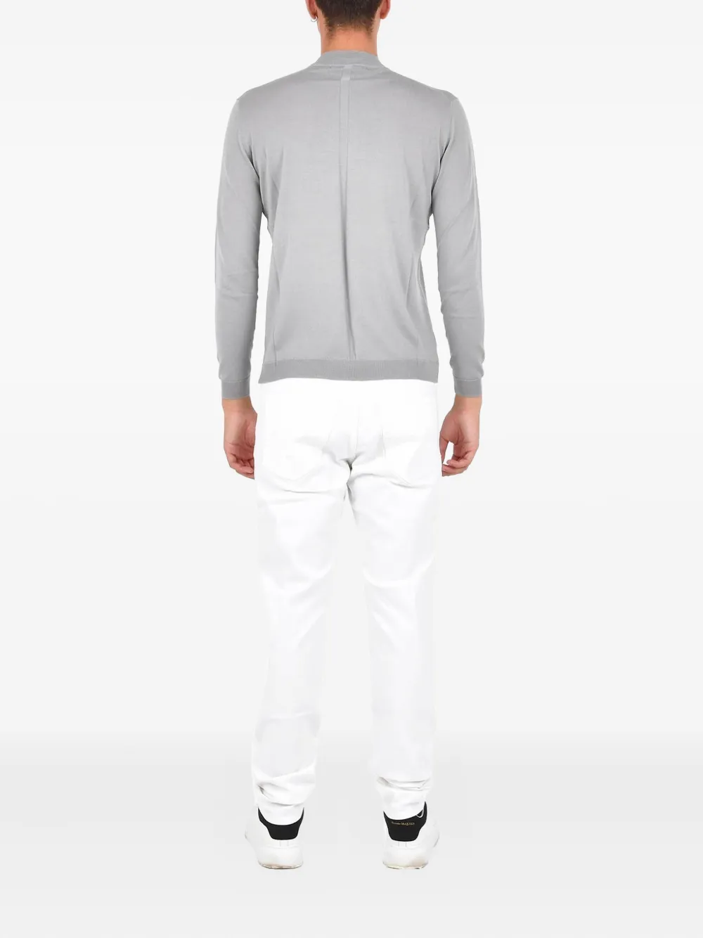 Low Brand crew-neck sweater - Grijs