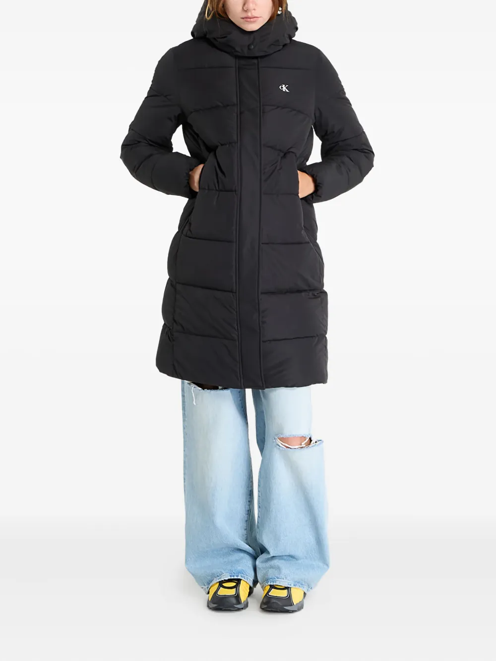 Calvin Klein abrigo capitonado con capucha | Chamarras capitonadas | Image 2