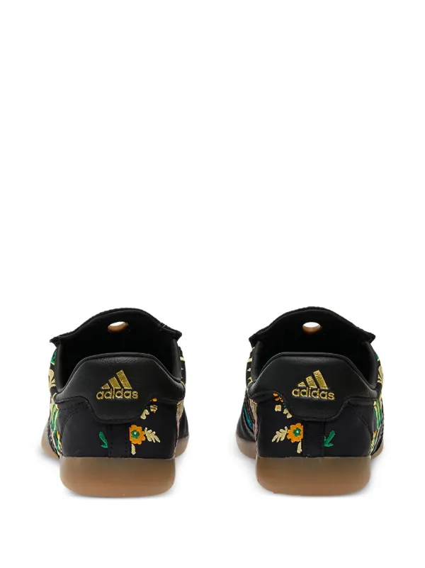 Adidas Taekwondo Mei floral-embroidered Sneakers | Black | FARFETCH