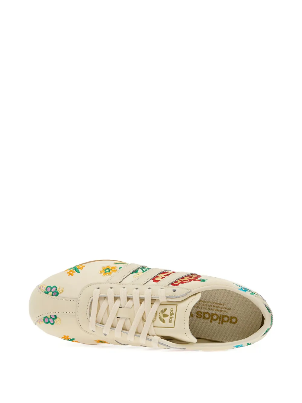 adidas Tokyo floral-embroidered sneakers Neutrals
