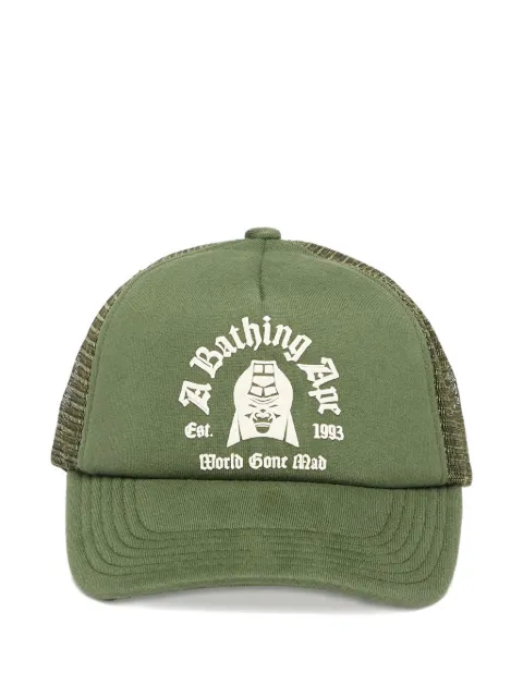 A BATHING APE® logo-print cap
