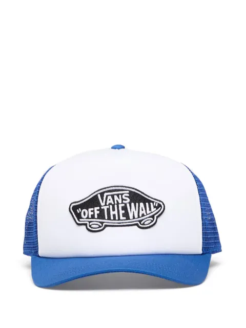 Vans logo-patch trucker hat