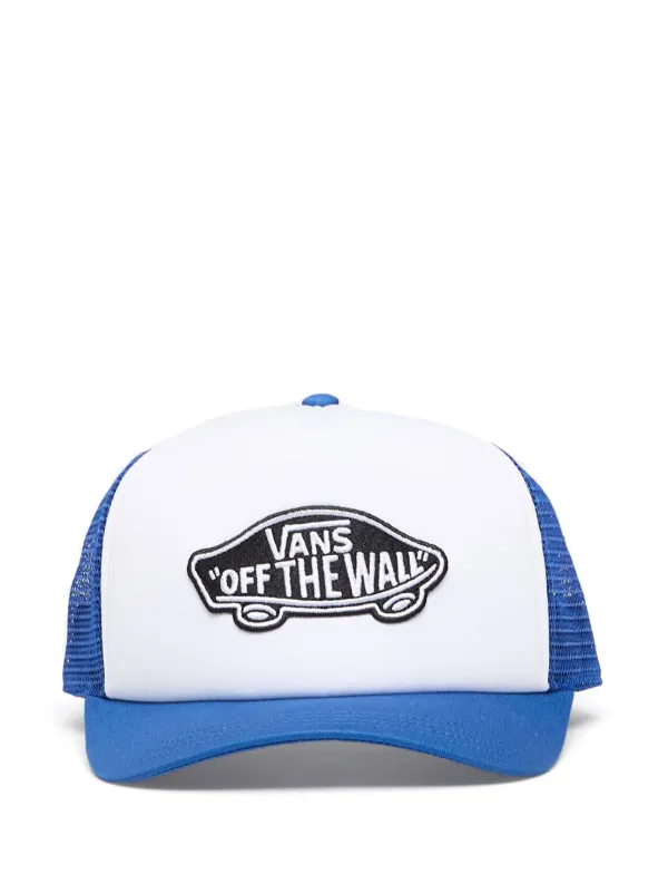 Vans Gorra Trucker Con Logo Estampado Blanco FARFETCH CO