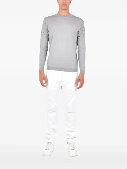 Low Brand Pullover mit Rundhalsausschnitt