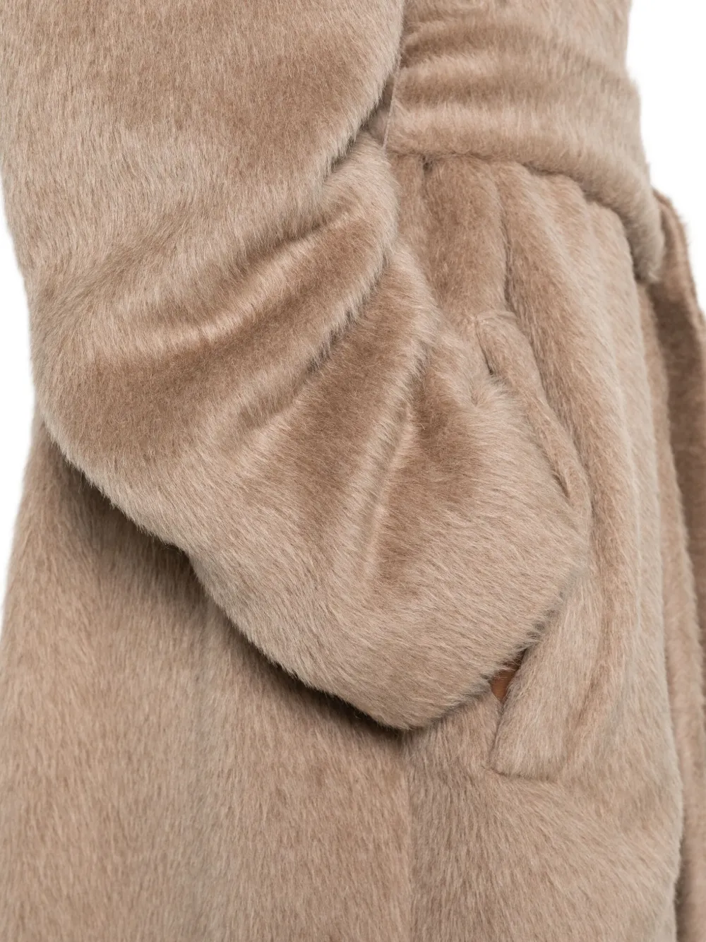 'S Max Mara Mantel met ceintuur Beige