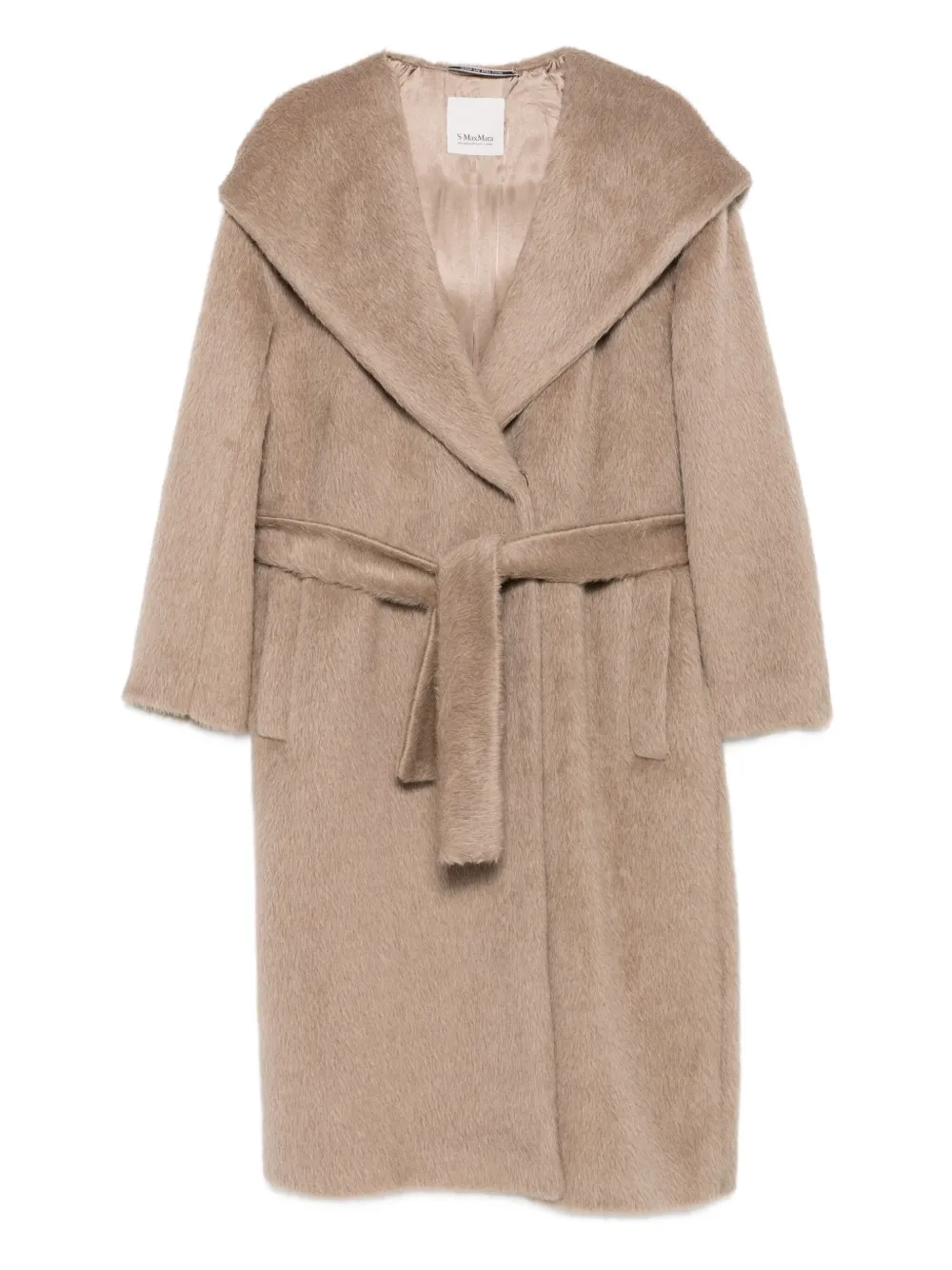 'S Max Mara hooded belted coat | Neutrals | Image 1