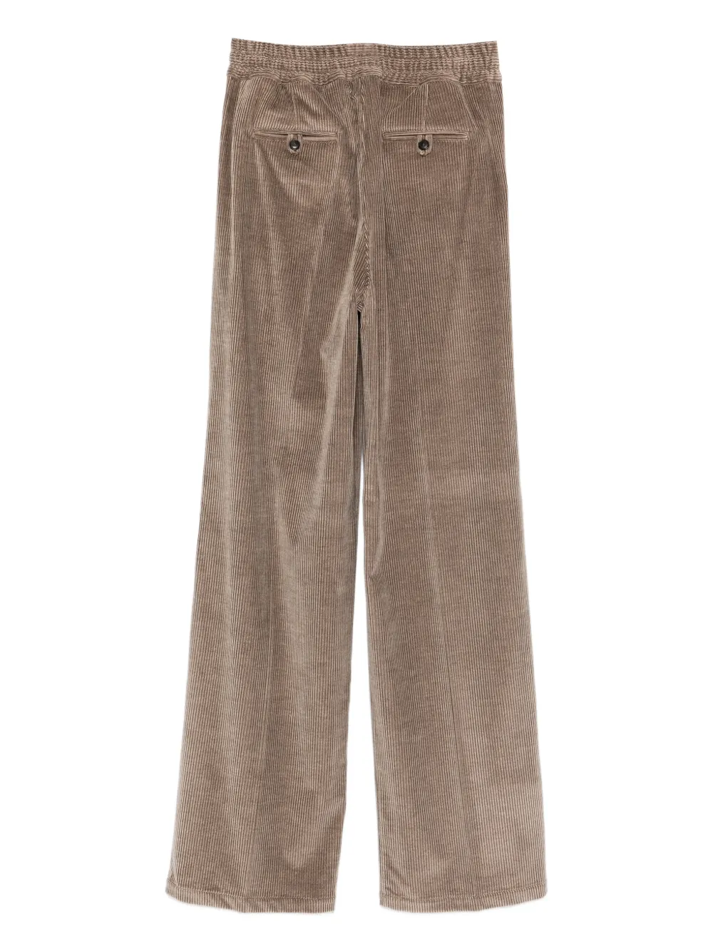 Kiton Ribfluwelen broek - Beige