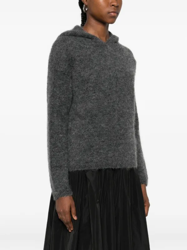 S Max Mara テクスチャード パーカー | グレー | FARFETCH JP