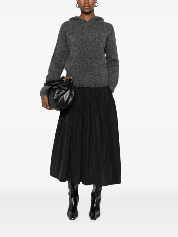S Max Mara テクスチャード パーカー | グレー | FARFETCH JP