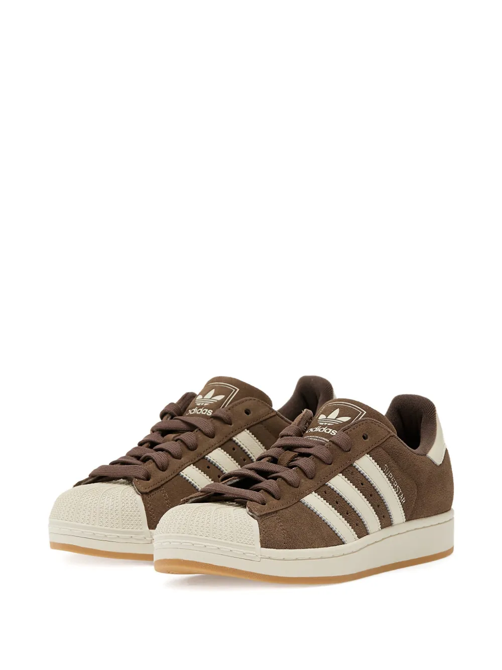 adidas Superstar II suede sneakers Brown