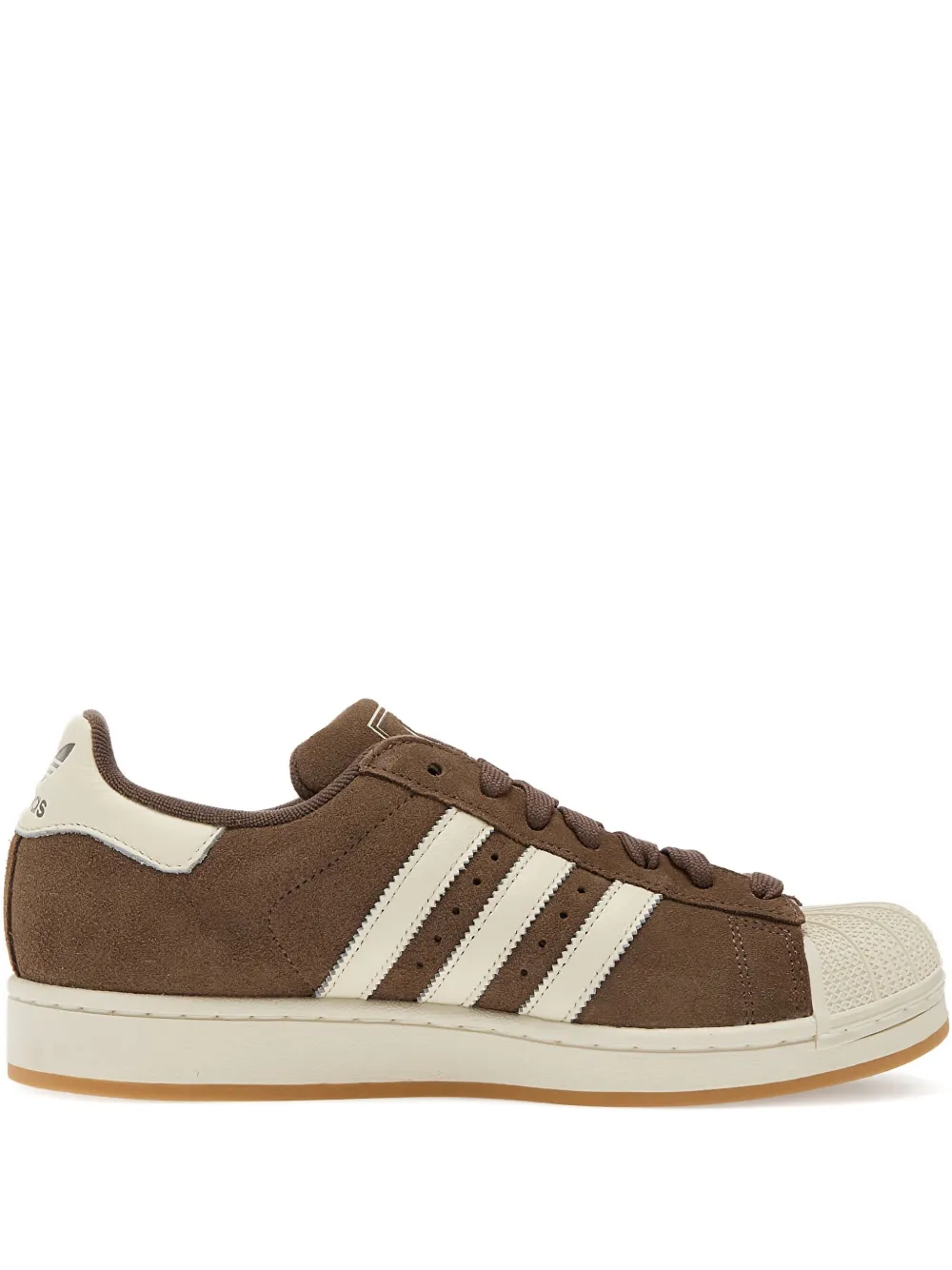 Adidas Superstar II suede sneakers Brown