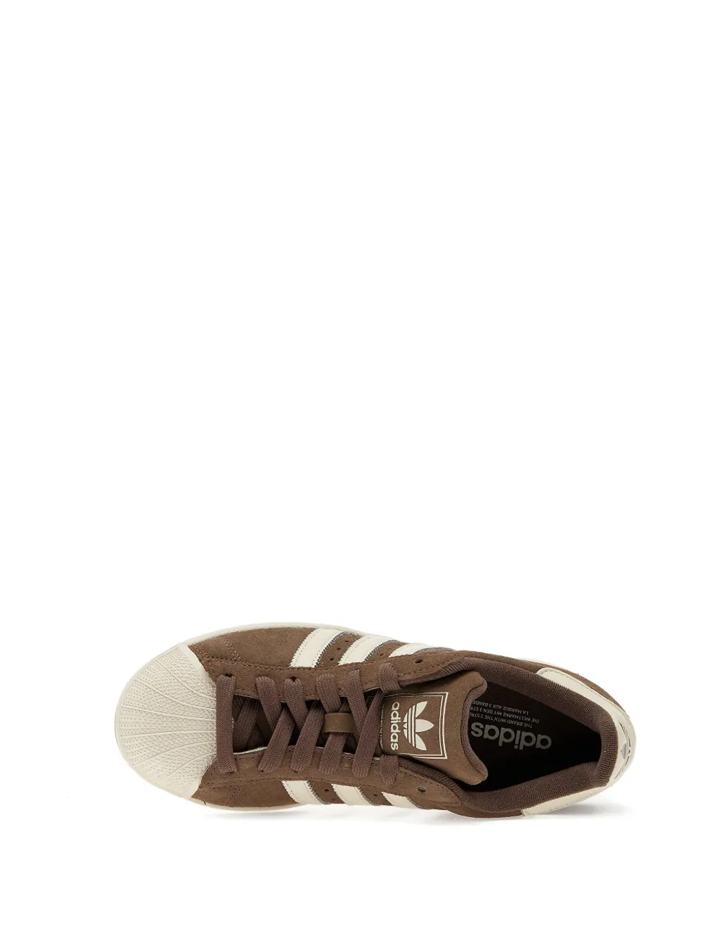 adidas Superstar II suede sneakers Brown