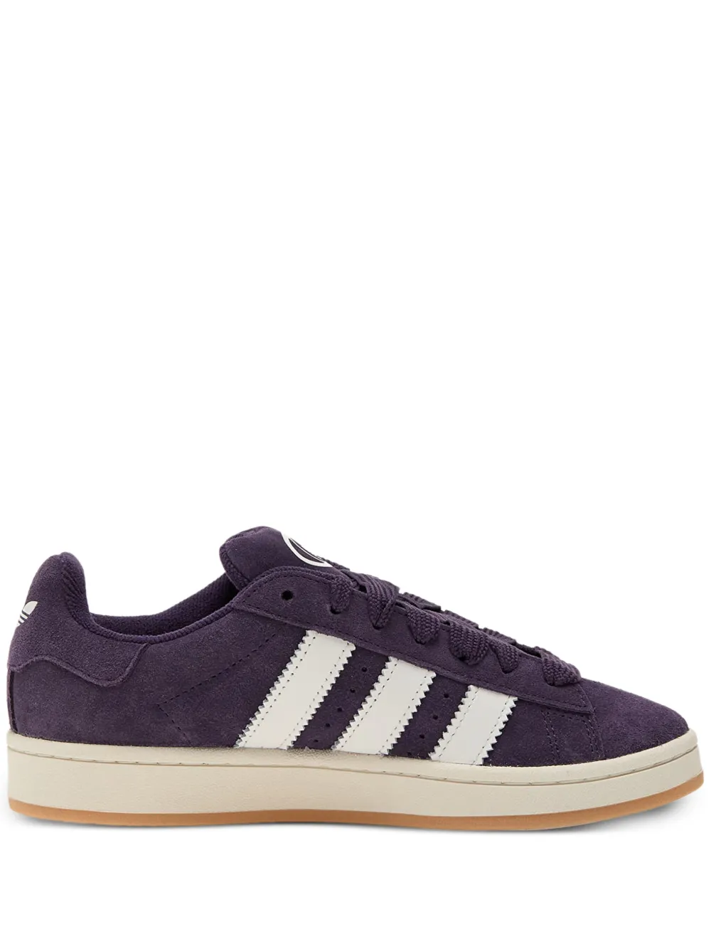 Adidas Campus 00s low-top suède sneakers met drie strepen Paars