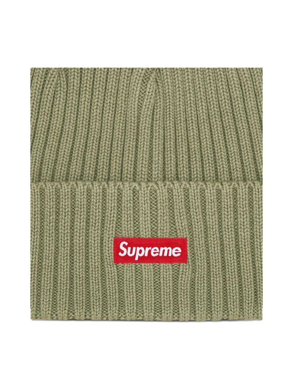 Supreme Overdyed beanie - Groen
