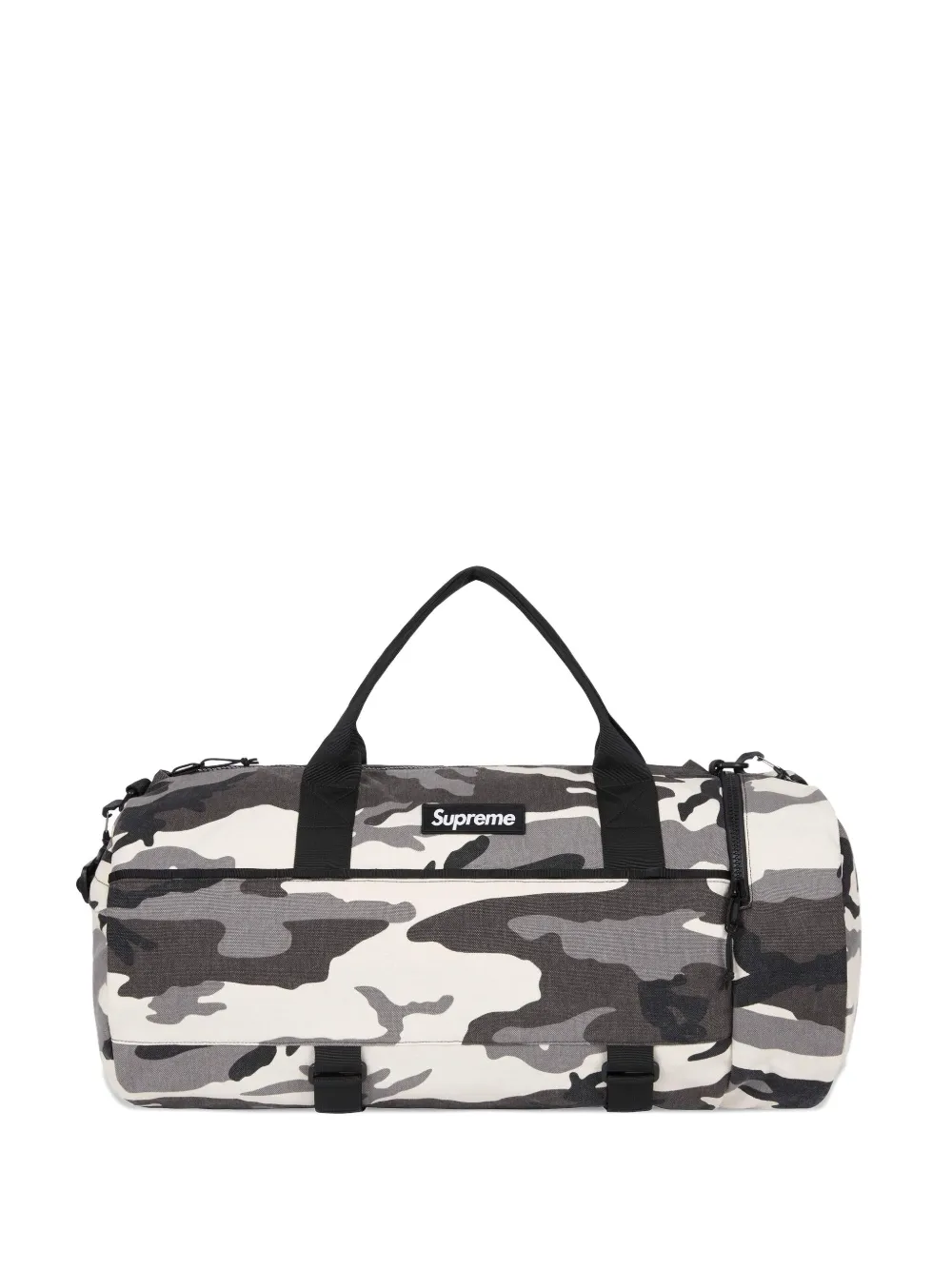 Supreme カモフラージュ ダッフルバッグ - ブラック Supreme カモフラージュ ダッフルバッグ - ブラック
