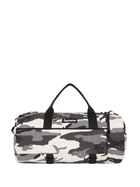 Supreme camo-print duffle bag